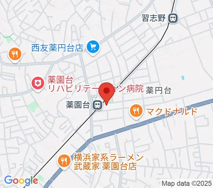 西村音楽アカデミーの地図