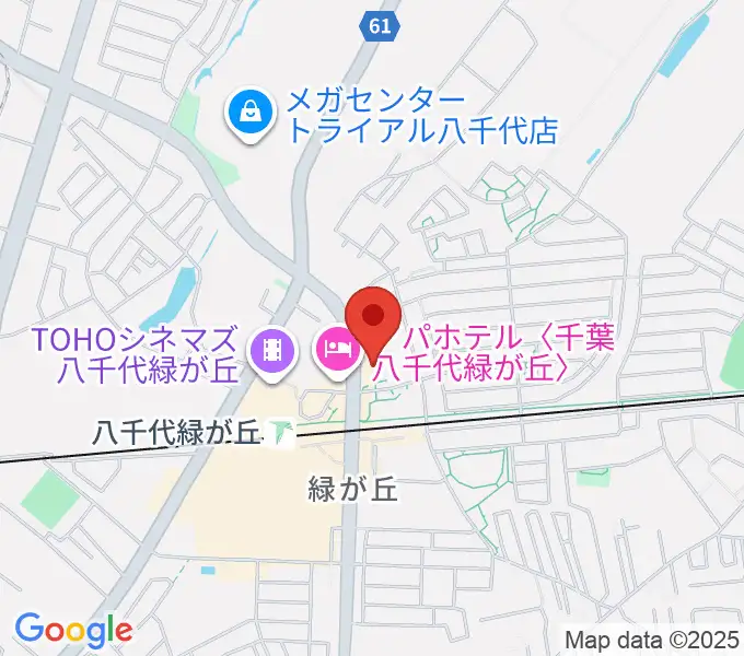鈴木誠ギター教室の地図