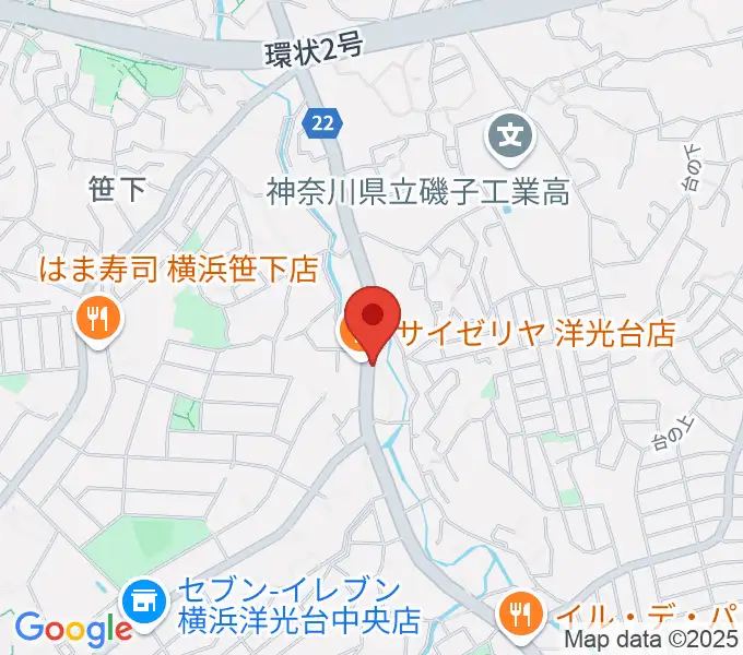 めぐみ音楽館の地図