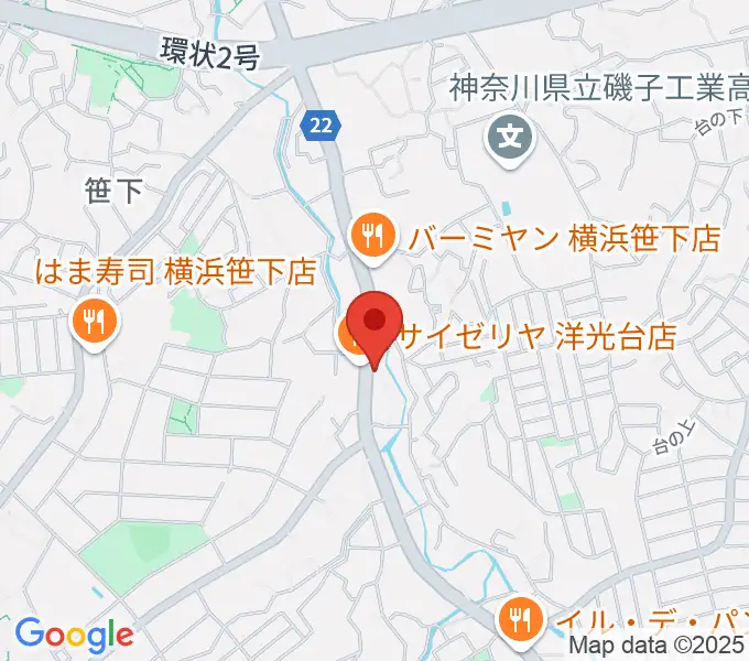 めぐみ音楽館の地図