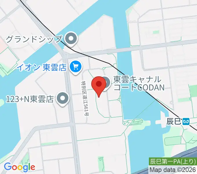 Re-music しののめ音楽教室の地図