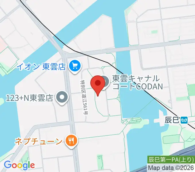 Re-music しののめ音楽教室の地図