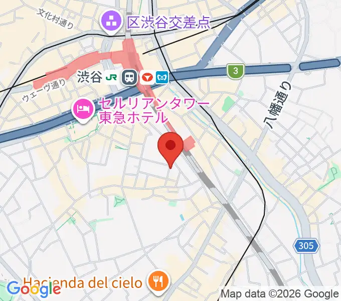 ヴァーヴミュージックスクールの地図