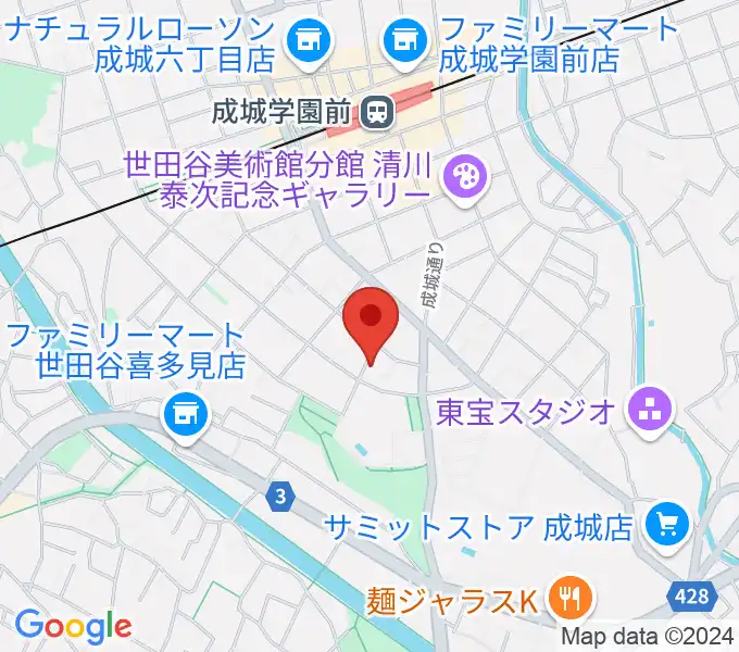 ピア・ちゃピアノ教室の地図