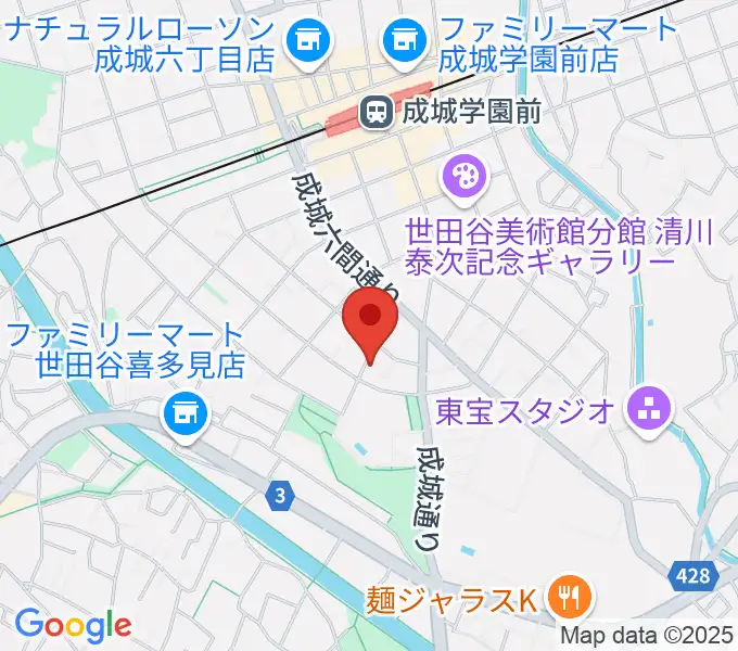 ピア・ちゃピアノ教室の地図