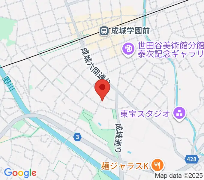 ピア・ちゃピアノ教室の地図