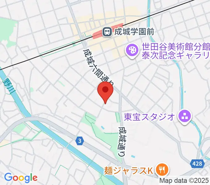 ピア・ちゃピアノ教室の地図