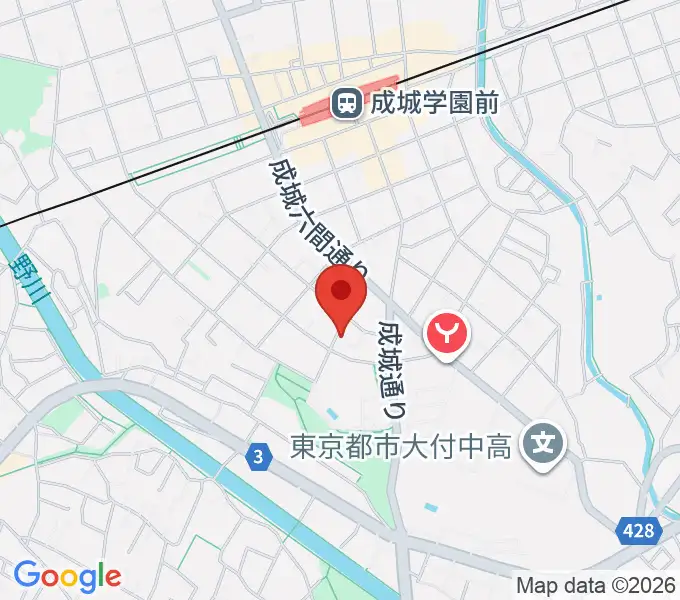 ピア・ちゃピアノ教室の地図