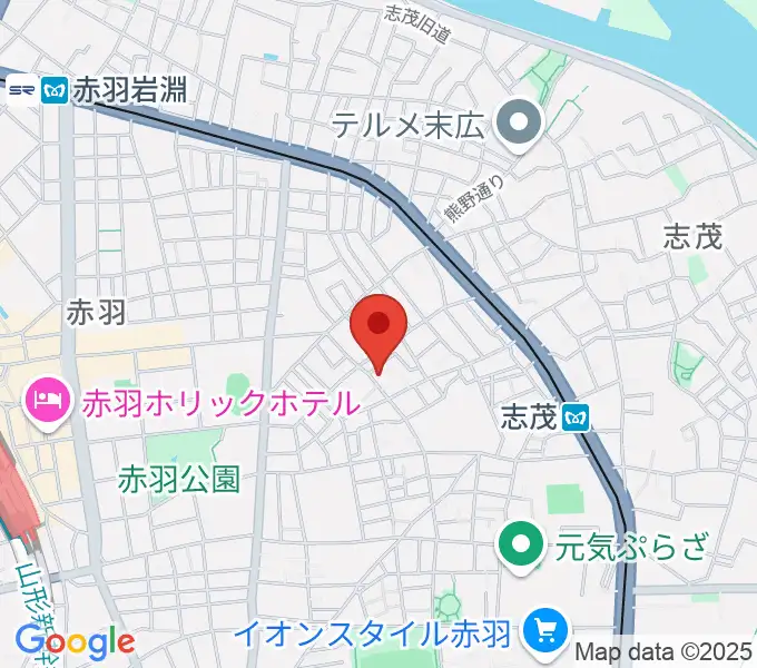 ドルチェ音楽学園の地図