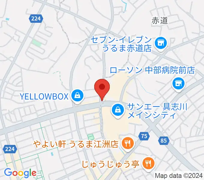 音楽教室ヒラソルの地図