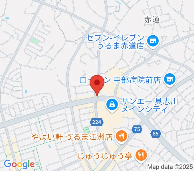 音楽教室ヒラソルの地図