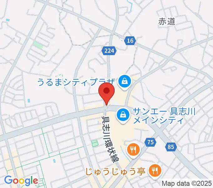 音楽教室ヒラソルの地図