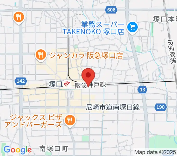 Shineヴォーカル教室の地図