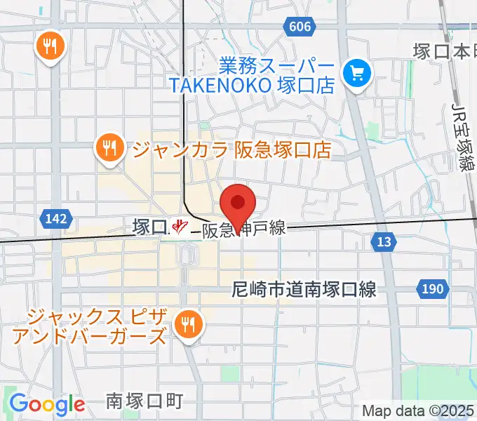 Shineヴォーカル教室の地図