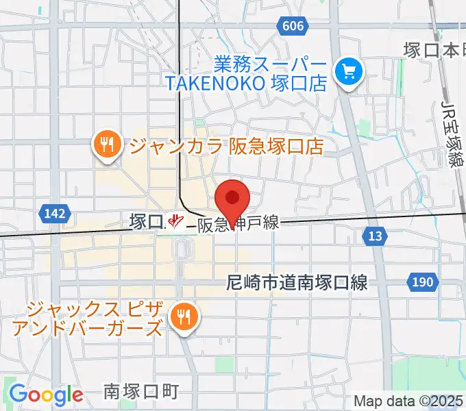 Shineヴォーカル教室の地図