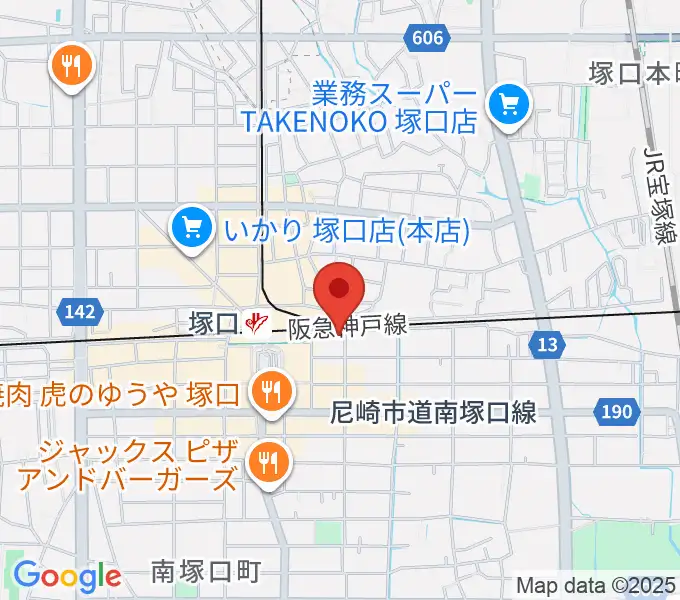 Shineヴォーカル教室の地図