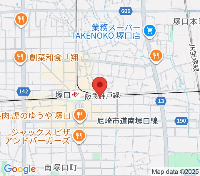 Shineヴォーカル教室の地図