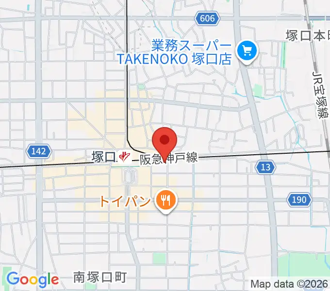 Shineヴォーカル教室の地図