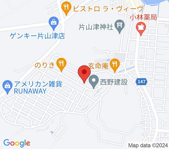 パスカル音楽教室の地図