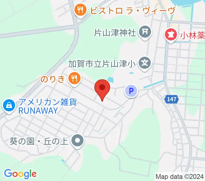 パスカル音楽教室の地図