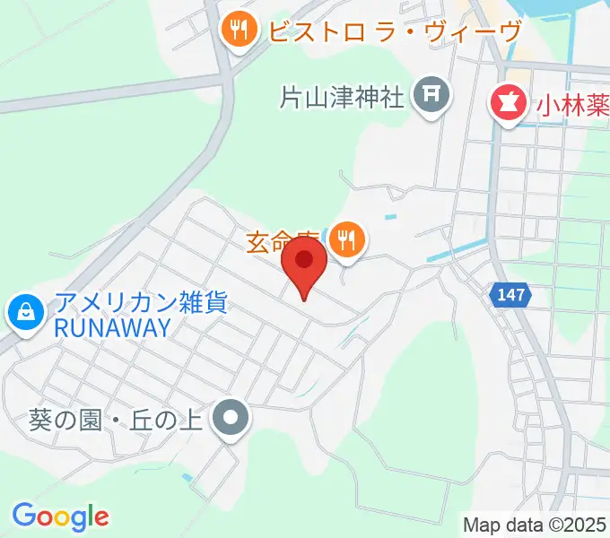 パスカル音楽教室の地図