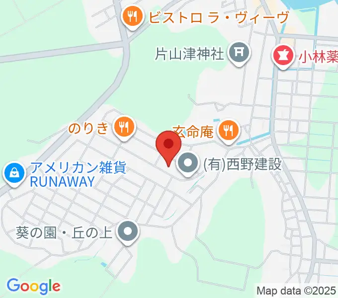 パスカル音楽教室の地図