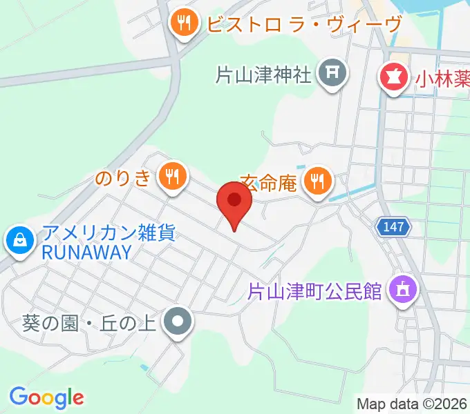 パスカル音楽教室の地図
