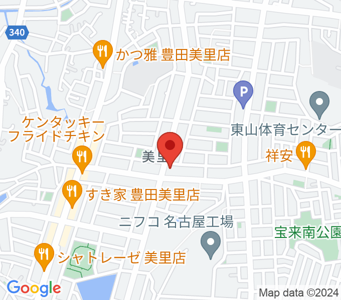 豊田ミュージックアカデミーの場所