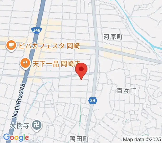 HIRO MUSIC HOUSEの地図