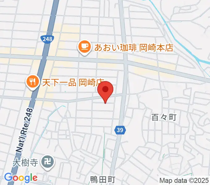 HIRO MUSIC HOUSEの地図