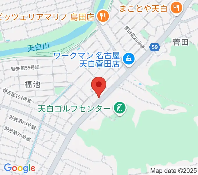ミュージック・ドルチェ音楽教室の地図