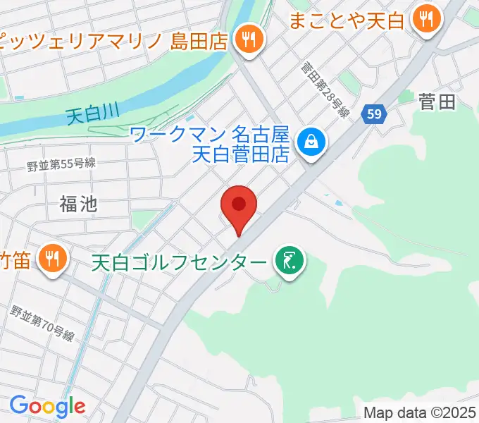 ミュージック・ドルチェ音楽教室の地図