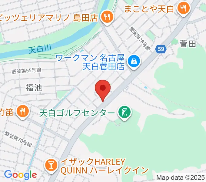 ミュージック・ドルチェ音楽教室の地図