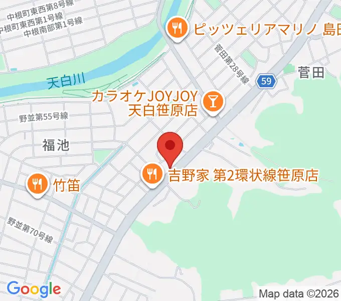 ミュージック・ドルチェ音楽教室の地図