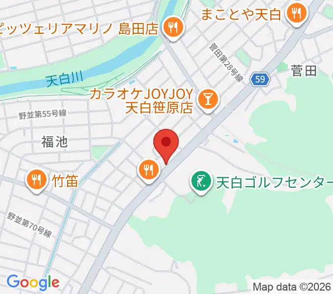 ミュージック・ドルチェ音楽教室の地図
