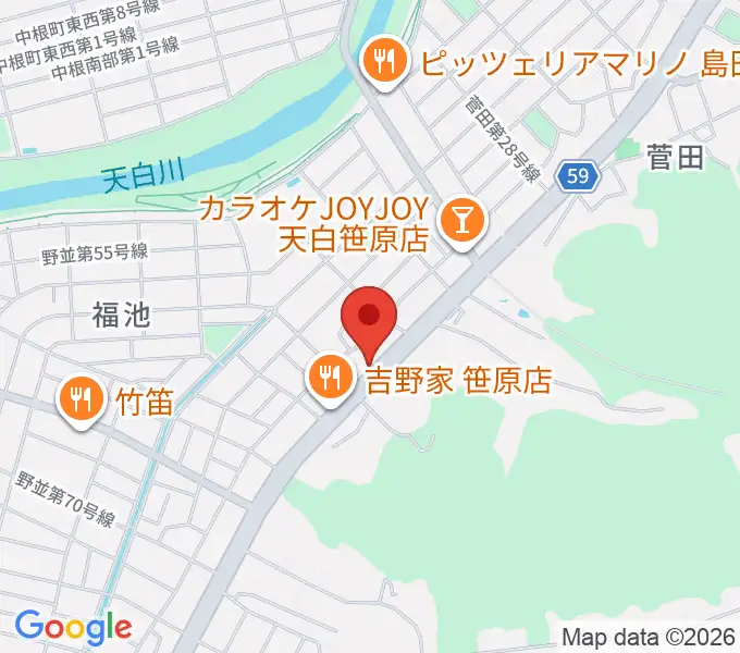 ミュージック・ドルチェ音楽教室の地図
