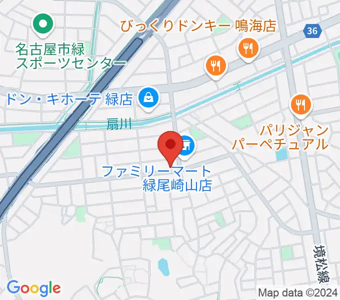 音楽教室ボイスミュージックの地図