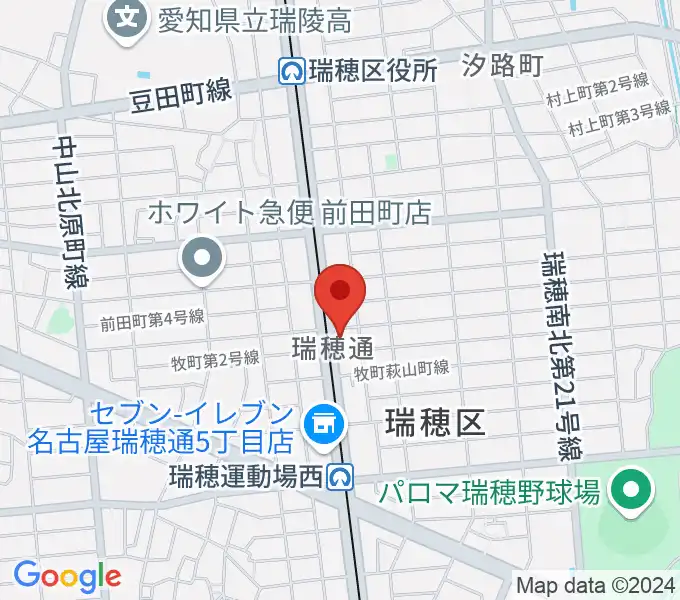 コンピュータミュージックスクールリカレンスの地図