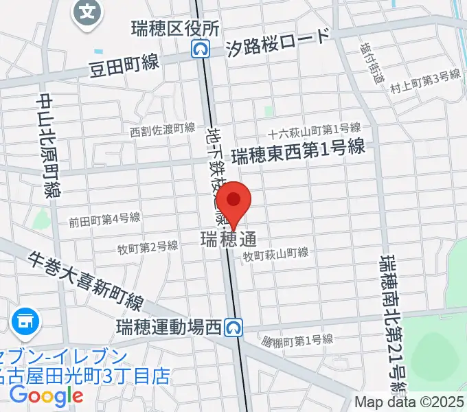 コンピュータミュージックスクールリカレンスの地図
