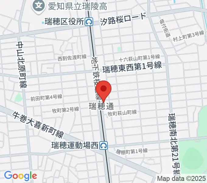 コンピュータミュージックスクールリカレンスの地図