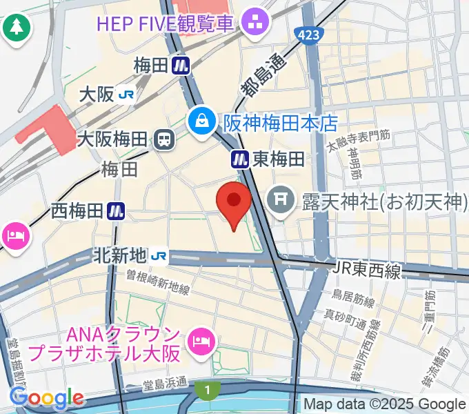 アール・エイチ・ワイ音楽教室の地図