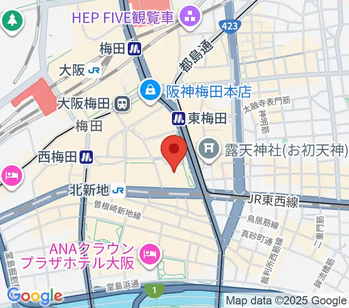 アール・エイチ・ワイ音楽教室の地図
