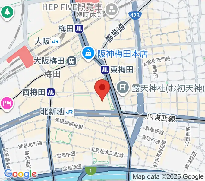 アール・エイチ・ワイ音楽教室の地図