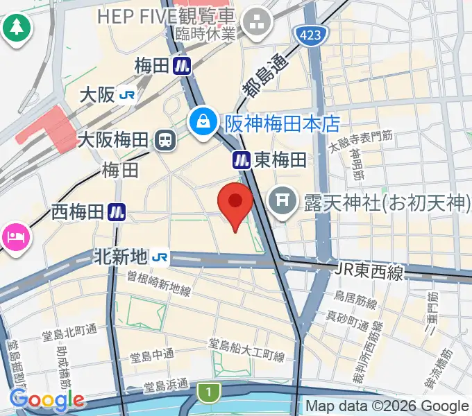 アール・エイチ・ワイ音楽教室の地図