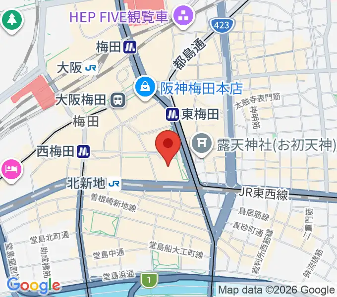 アール・エイチ・ワイ音楽教室の地図