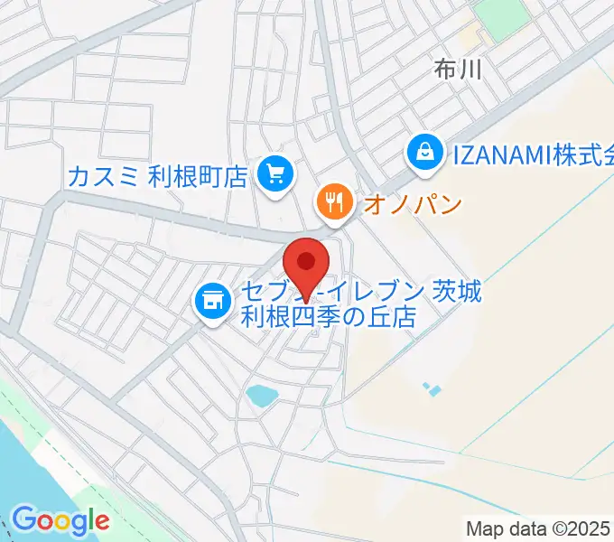 四季の丘ミュージックスクールの地図