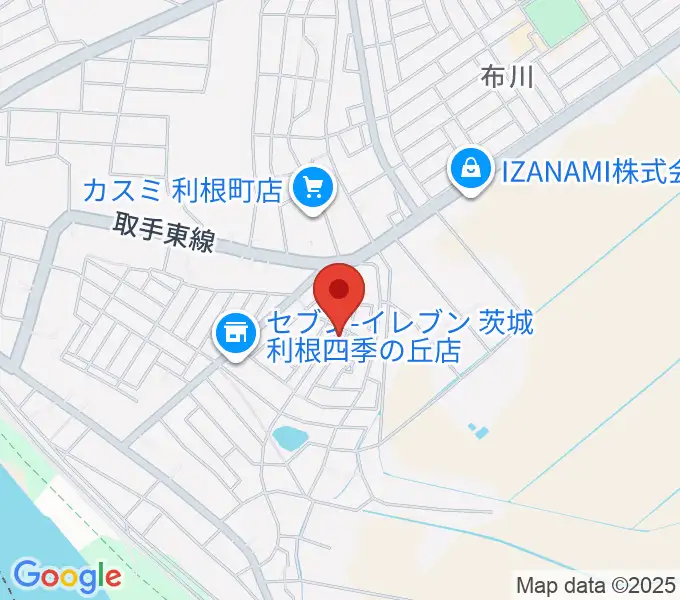 四季の丘ミュージックスクールの地図