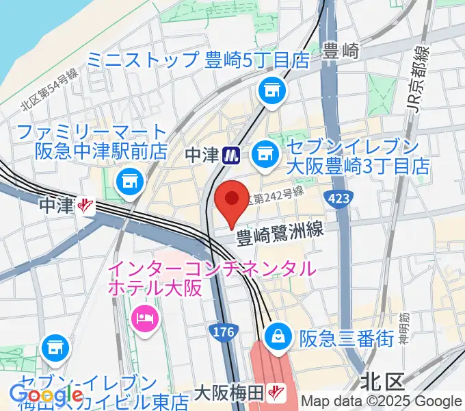 ESPエンタテインメント大阪の地図