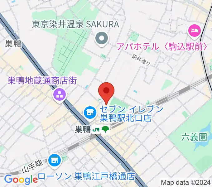 ミクロコスモスミュージックスクールの地図