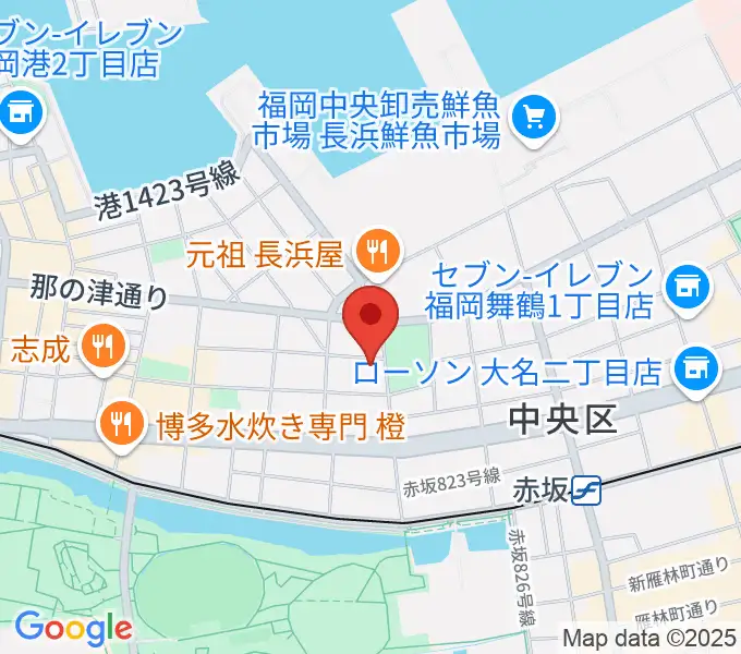 C＆S学院の地図
